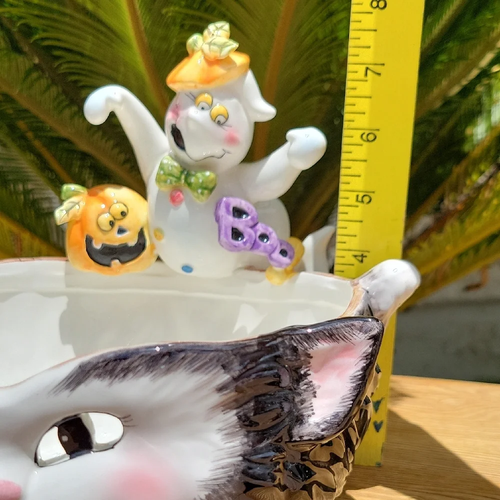 Halloween Cat Bowl